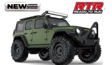 HB Toys Jeep Rubicon 1:16 4WD IPX4 Waterproof RTR RC Crawler — Crawler