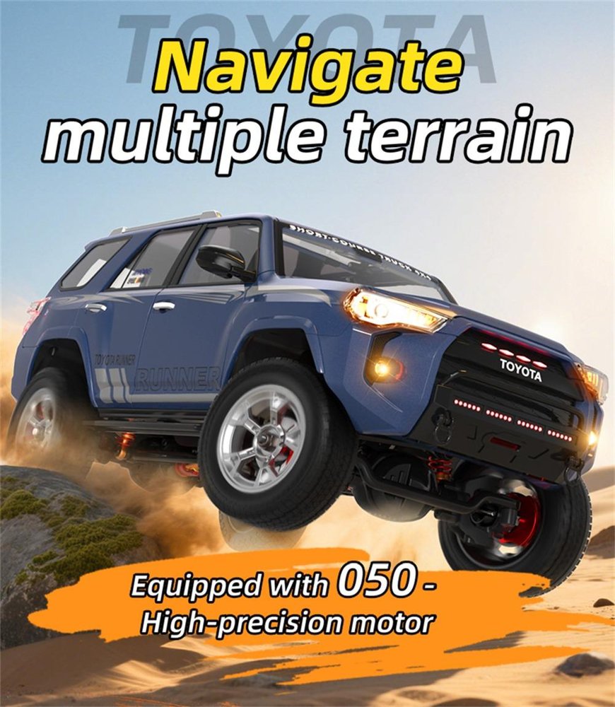 HG4-209 Toyota 4Runner 1:18 FULL METAL BODY RTR RC Crawler — Dual Motor