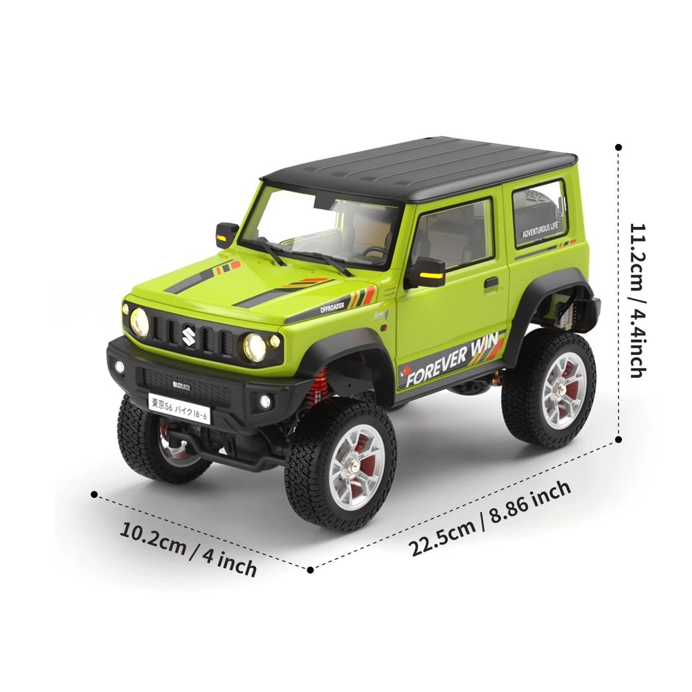 HG4-210 Suzuki Jimny 1:16 FULL METAL BODY 4WD RTR RC Crawler — Full Metal Body