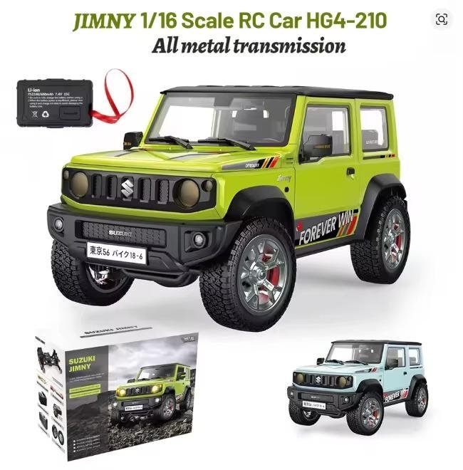 HG4-210 Suzuki Jimny 1:16 FULL METAL BODY 4WD RTR RC Crawler — Crawler