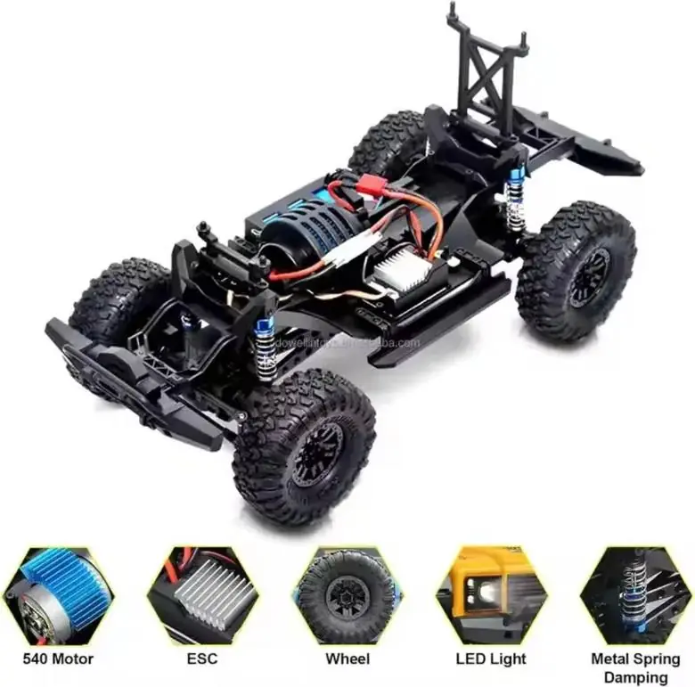 1:10 4WD Off-Road RC Rock Crawler (RTR) — 1:10