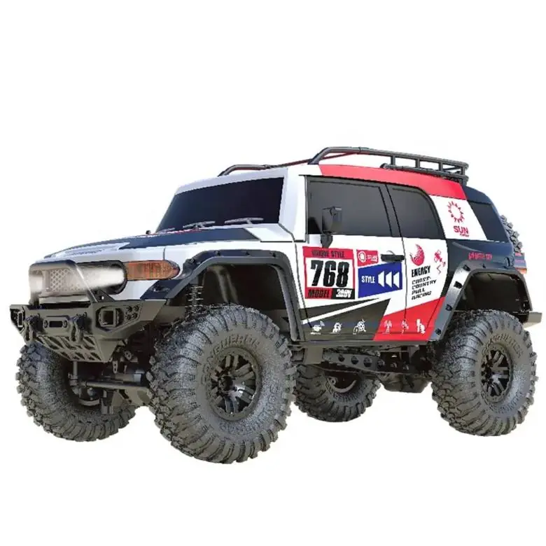 1:10 4WD RC Rock Crawler — FJ Cruiser Body, LED (RTR) — 4WD RTR
