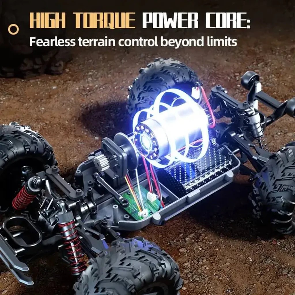 JJRC C8838 1:16 4WD High-Speed Off-Road RC Monster Truck — Off-Road