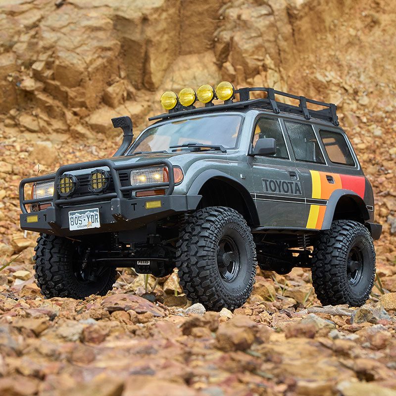 FMS FCX10 LC80 1:10 Toyota Land Cruiser 80 RS — RC Crawler (RTR) — Licensed Toyota Land Cruiser 80 hard body