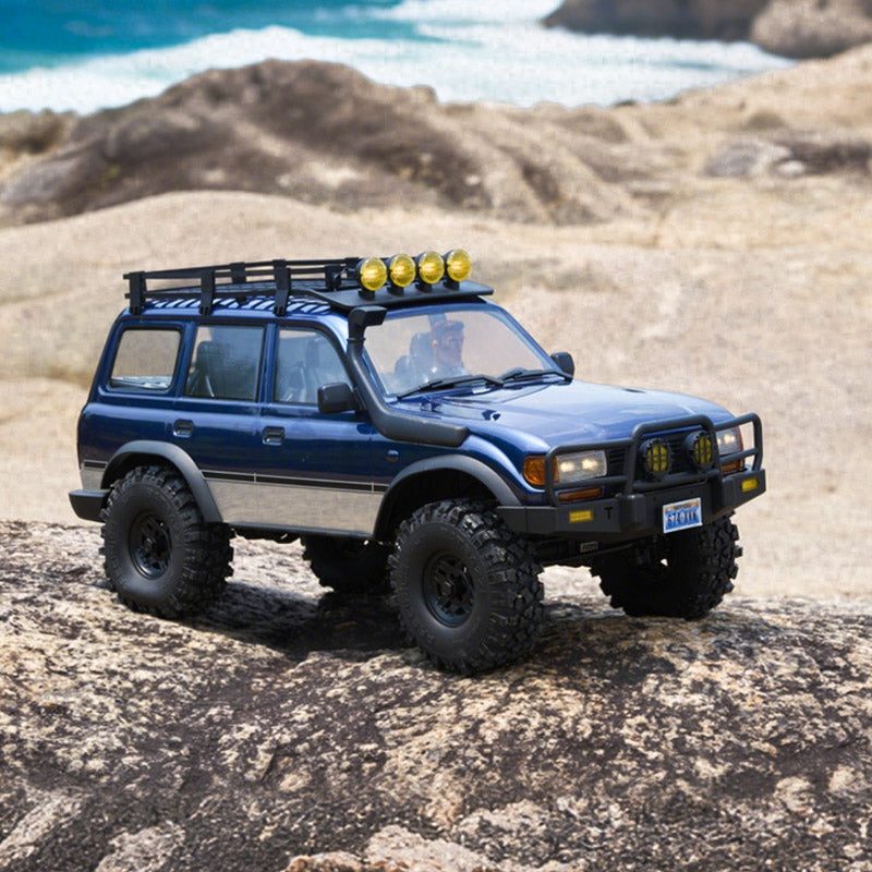 FMS FCX10 PRO 1:10 Toyota Land Cruiser LC80 — Brushless RC Crawler (RTR) — 2-speed transmission