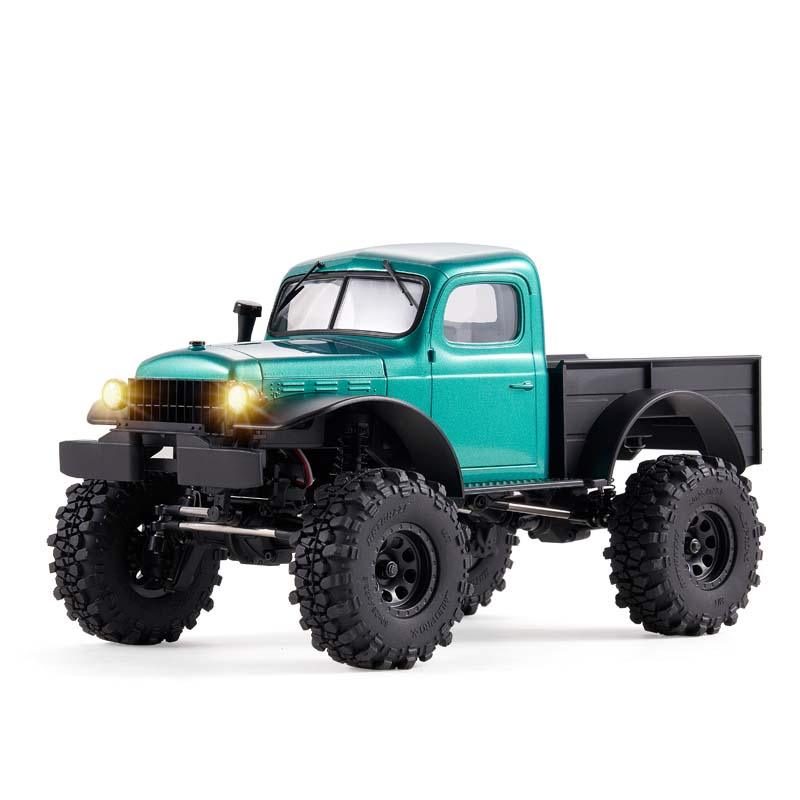 FMS FCX24 Power Wagon 1:24 Brushless RTR RC Rock Crawler &mdash; Metallic Green