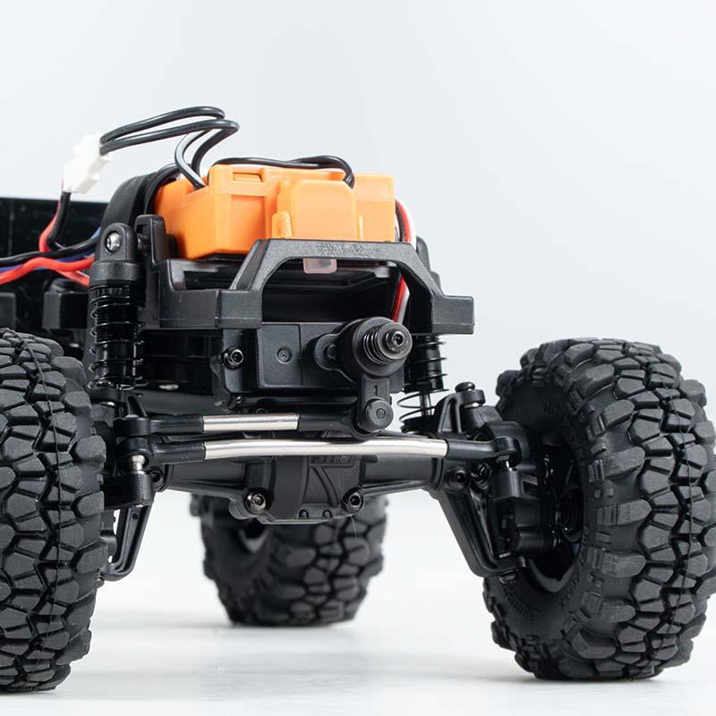 FMS FCX24 Power Wagon 1:24 Brushless RTR RC Rock Crawler &mdash; Metallic Green — 1212 3200KV brushless