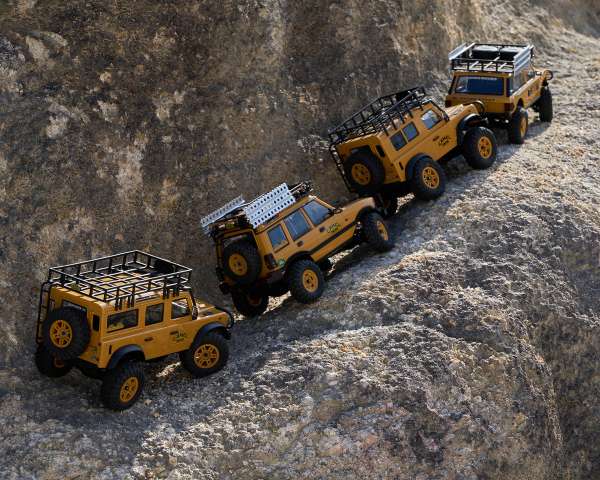 FMS FCX24M Land Rover Range Rover Camel Trophy 1:24 Scale 4WD RTR Rock Crawler — 4WD