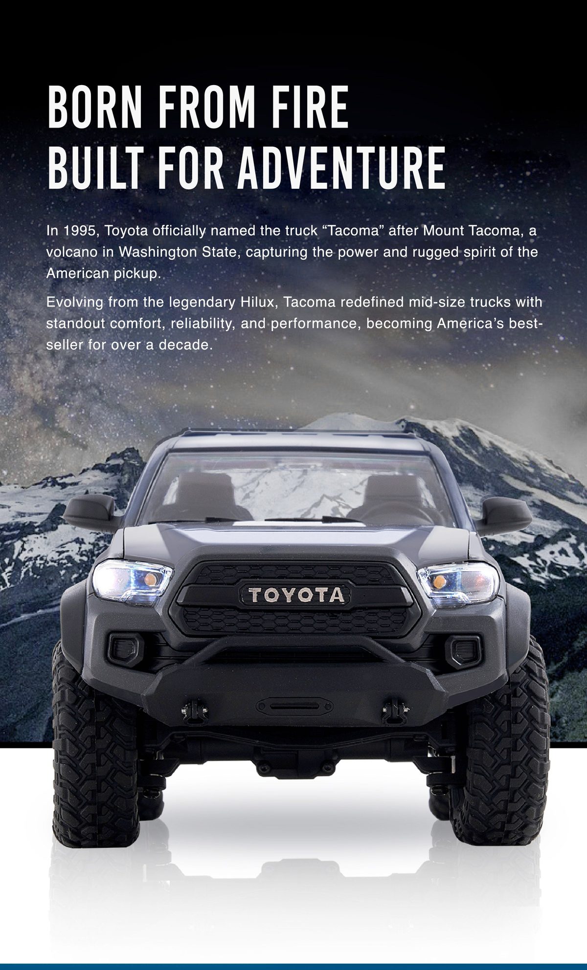 FMS FCX24M Toyota Tacoma 1:24 Scale 4WD RTR Rock Crawler — product photo 13