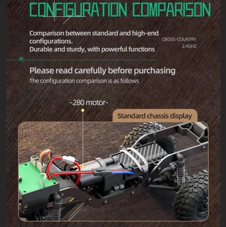 FS Racing APEX R1612 1:16 4WD RC Rock Crawler (Ford Body) — Crawler