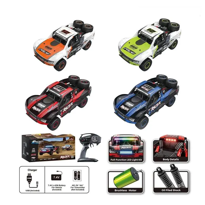 FS Racing PACE RD1202 1:12 4WD IPX4 RC Desert Short-Course (RTR) — 1:12