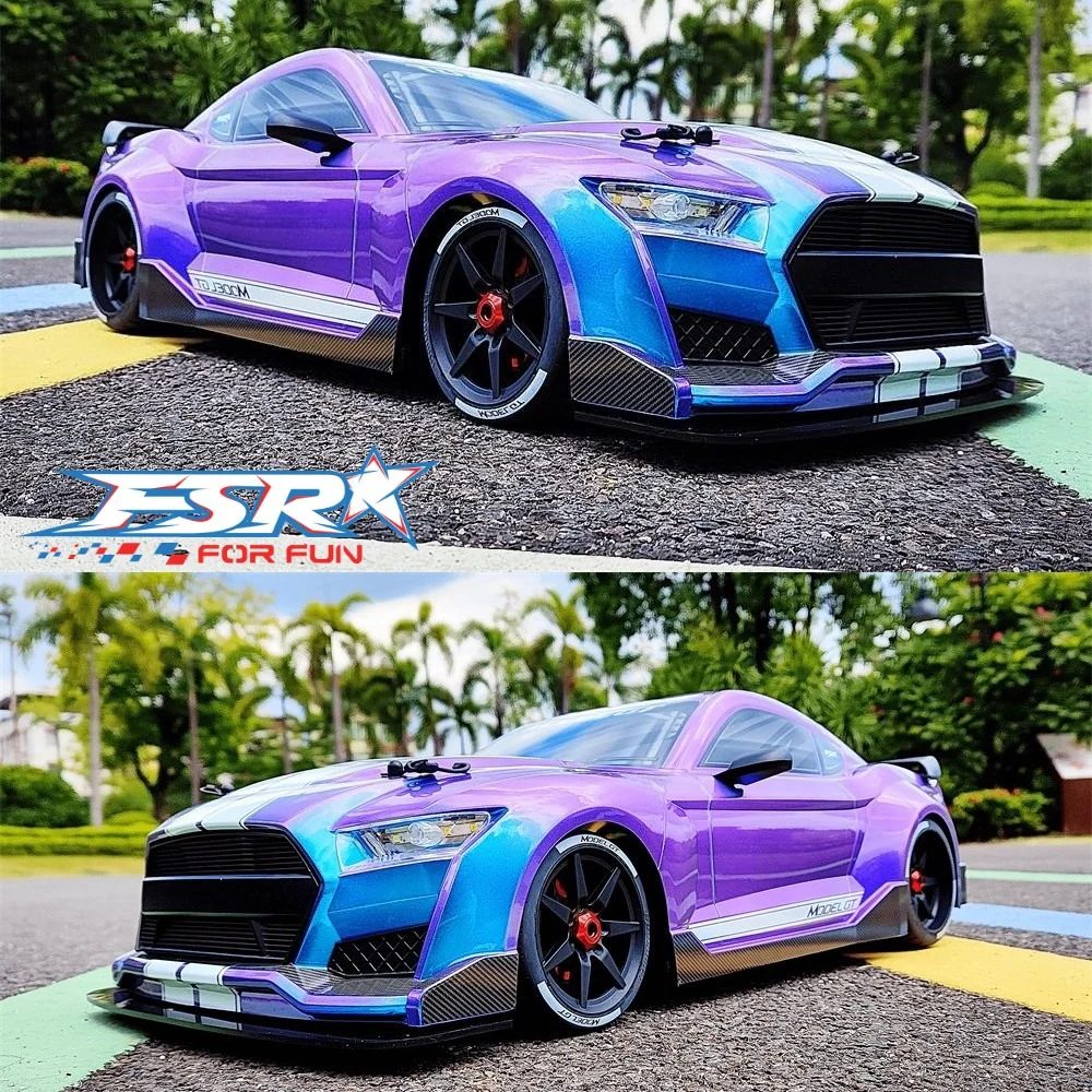FSR FS33712 Model GT 1:7 8S Brushless RC Street Car — 120 km/h, Hobbywing MAX6 (RTR) — Up to 120 km/h