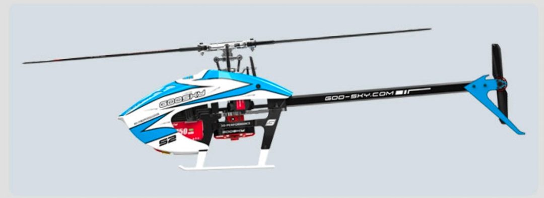 Goosky Legend S2 Max RC Helicopter — Direct-Drive Brushless 3D (RTF) — Dual brushless direct-drive power