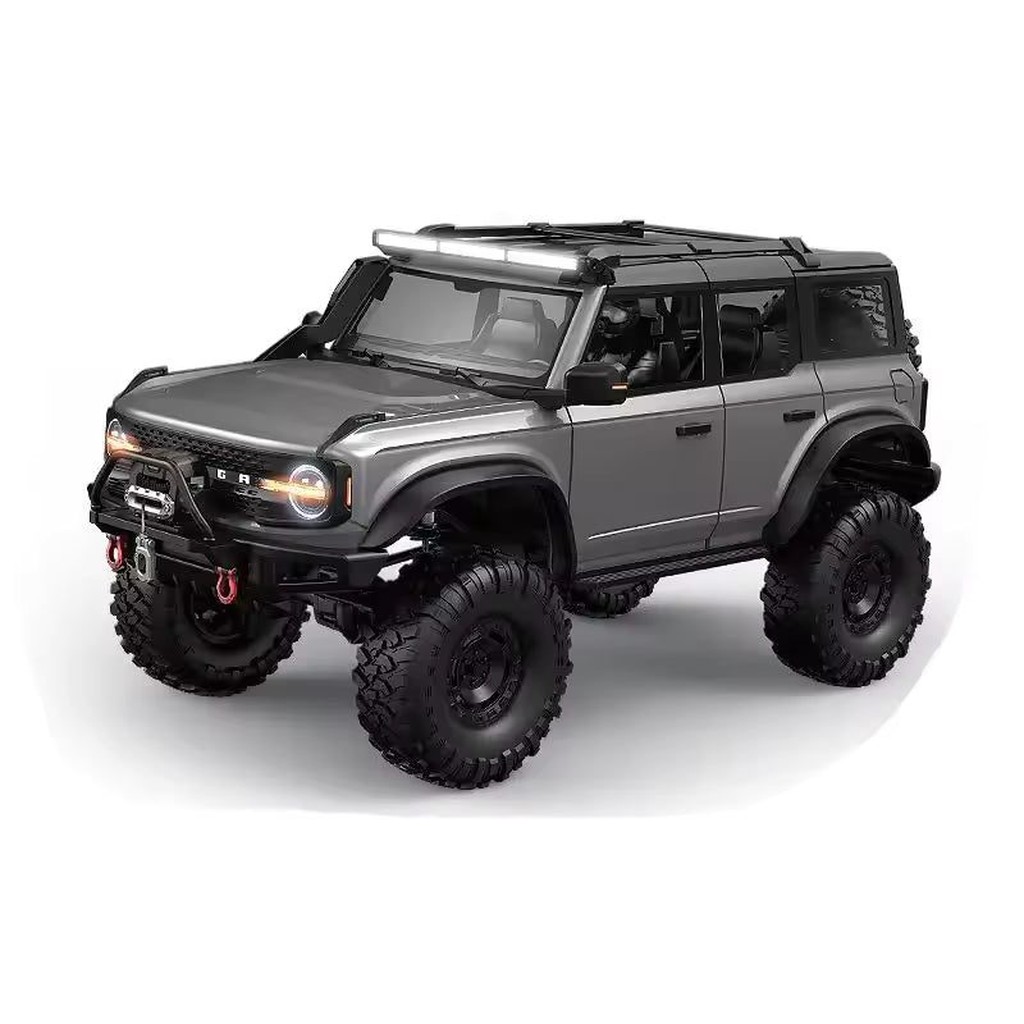 HB Toys R1004-2 1:10 Ford Bronco "Upgraded" 4WD RC Rock Crawler — Winch, Diff Locks, 2-Speed (RTR) — 1:10 scale