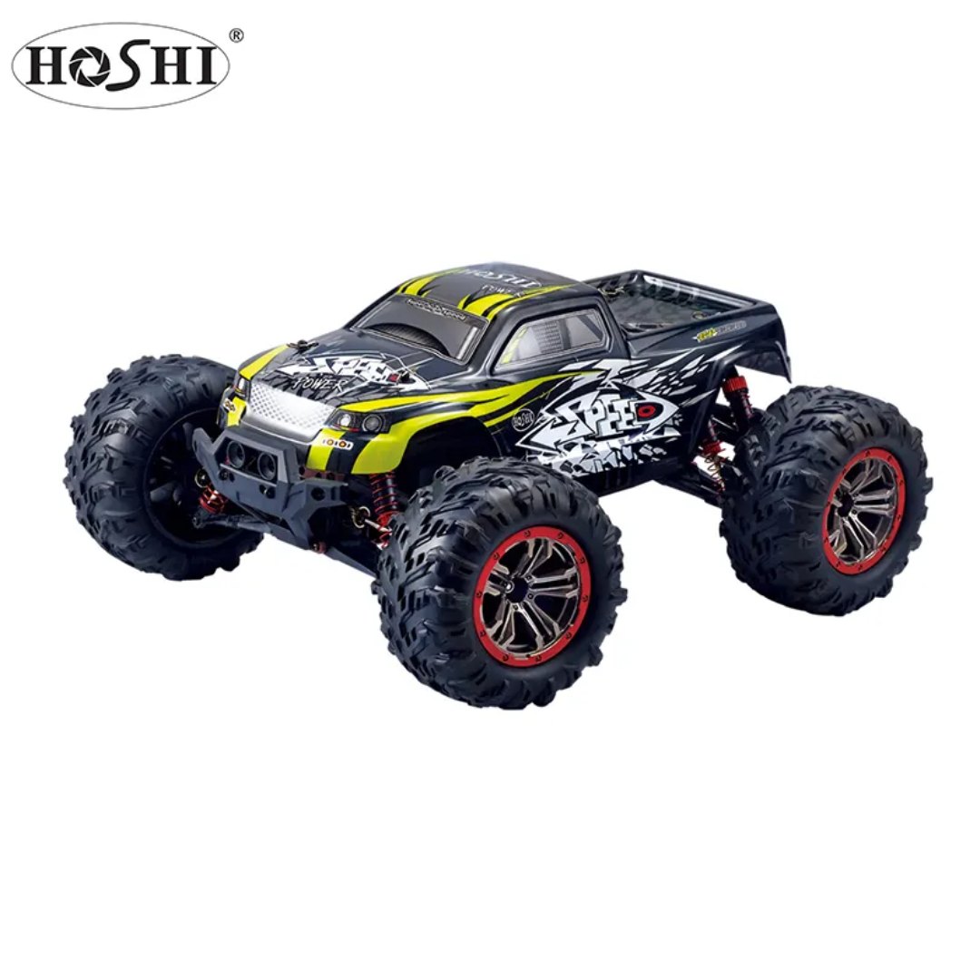 HOSHI N516 1:10 4WD RC Monster Truck — 46+ km/h, Dual Motor, IPX6 (RTR) — Metal A-arms