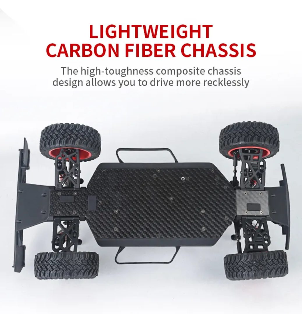 HOSHI N517B Frenzy 1:12 4WD Brushless Short Course Truck — 70 km/h, Carbon Chassis (RTR) — 3800KV motor · 45A ESC