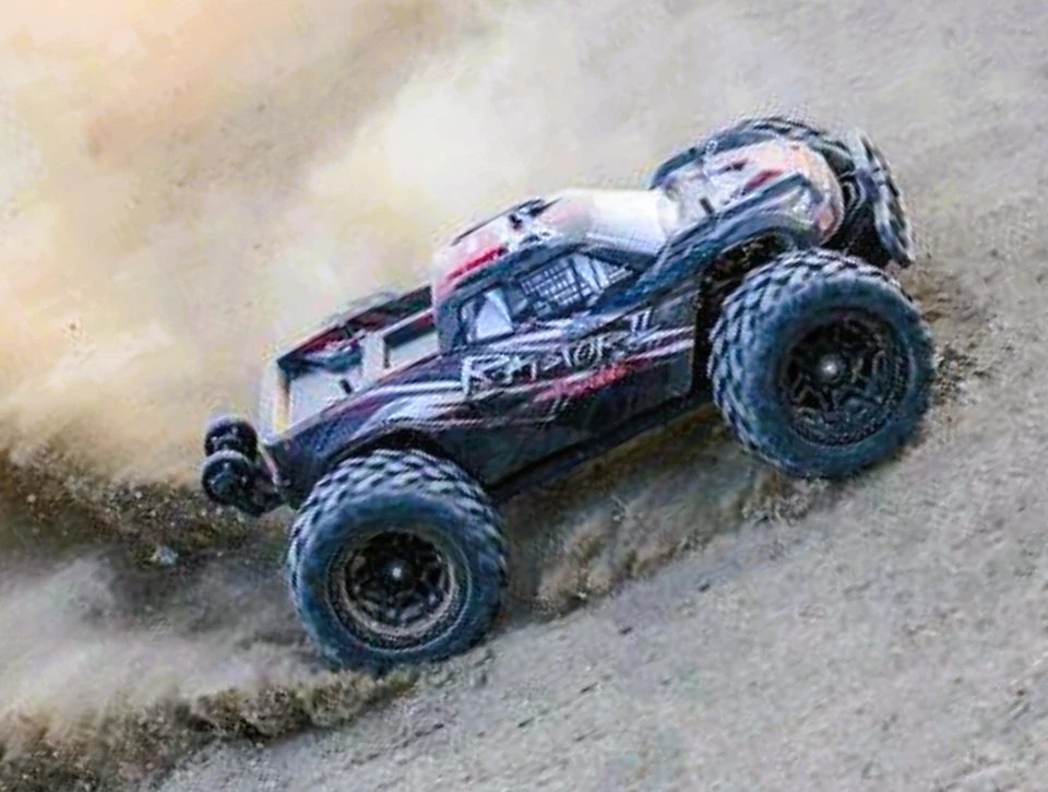 HOSHI N518 Raptor II 1:8 4WD Brushless RC Monster Truck — 100 km/h, 3670 Motor
