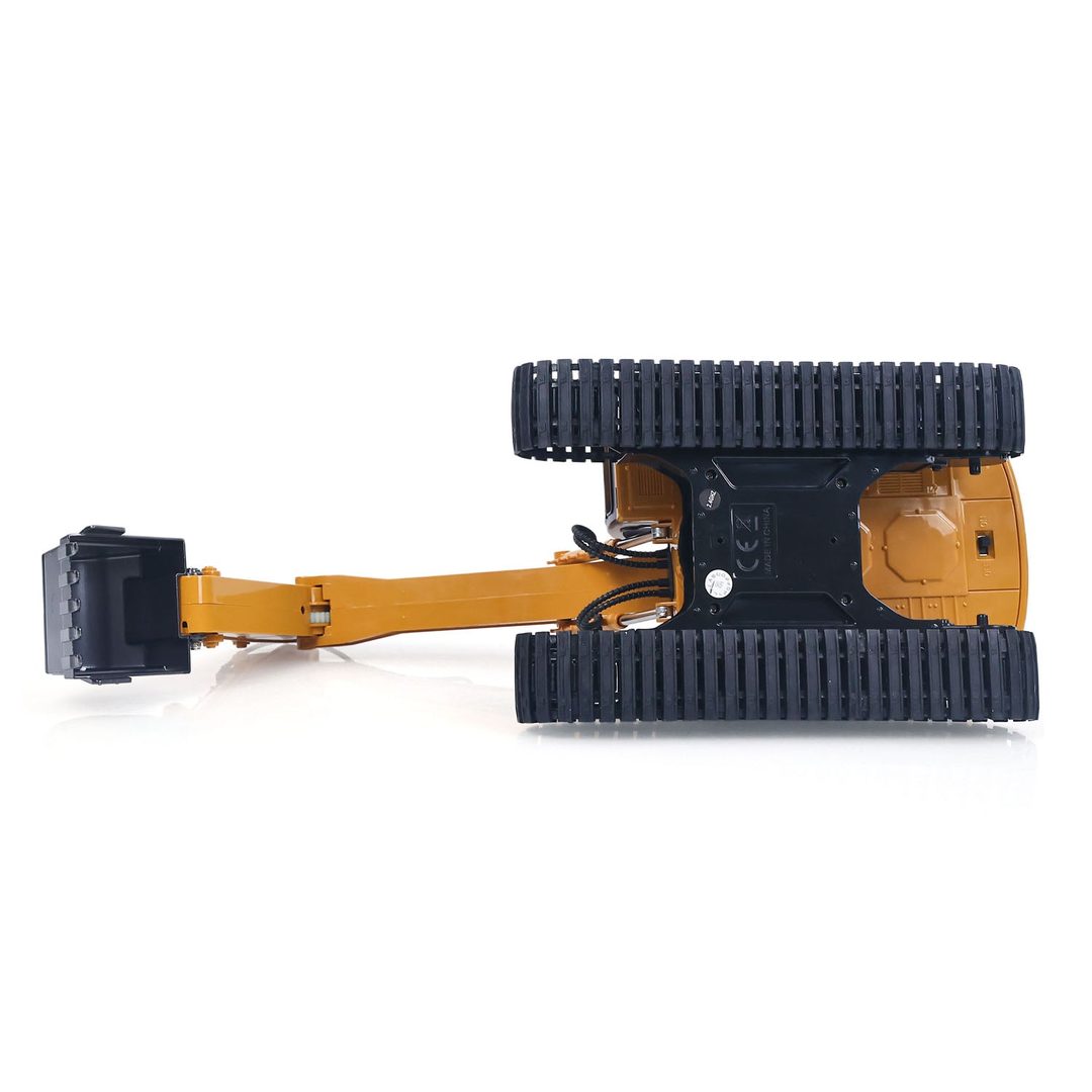 Huina 1535 1:14 RC Excavator — 15 Functions, Lights & Sound (RTR) — Realistic lights and engine sounds