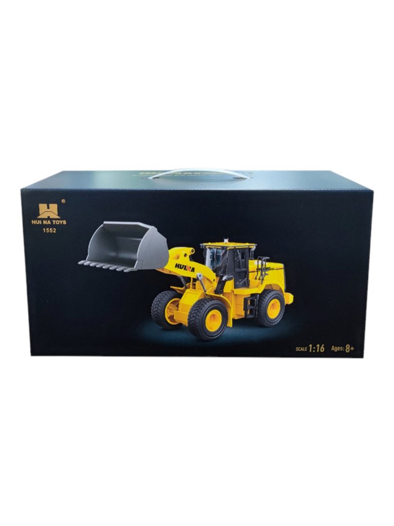 Huina 1552 1:16 RC Wheel Loader — 11-Channel, Lights (RTR) — 1:16 scale wheel loader