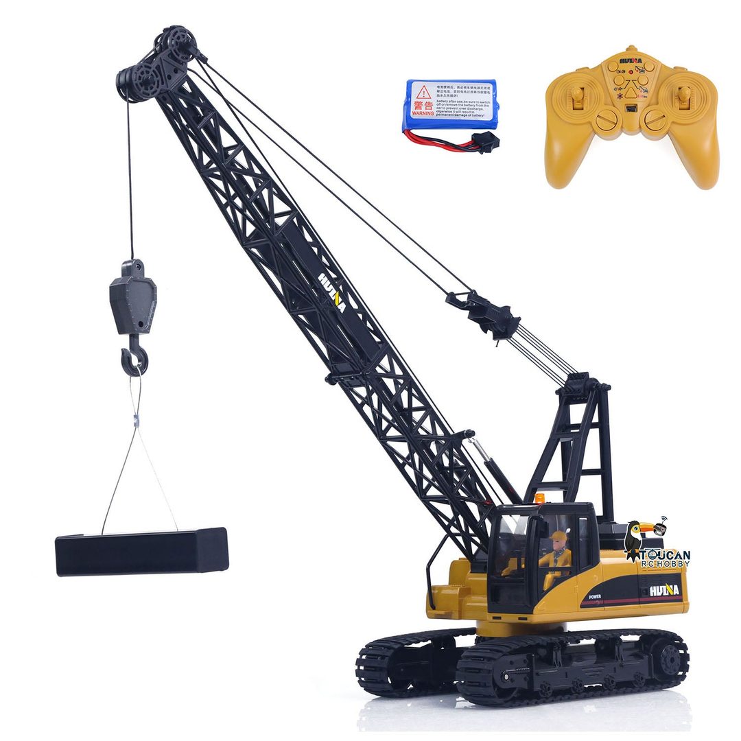 Huina 1572 1:14 RC Crawler Crane — Working Winch & Boom (RTR)