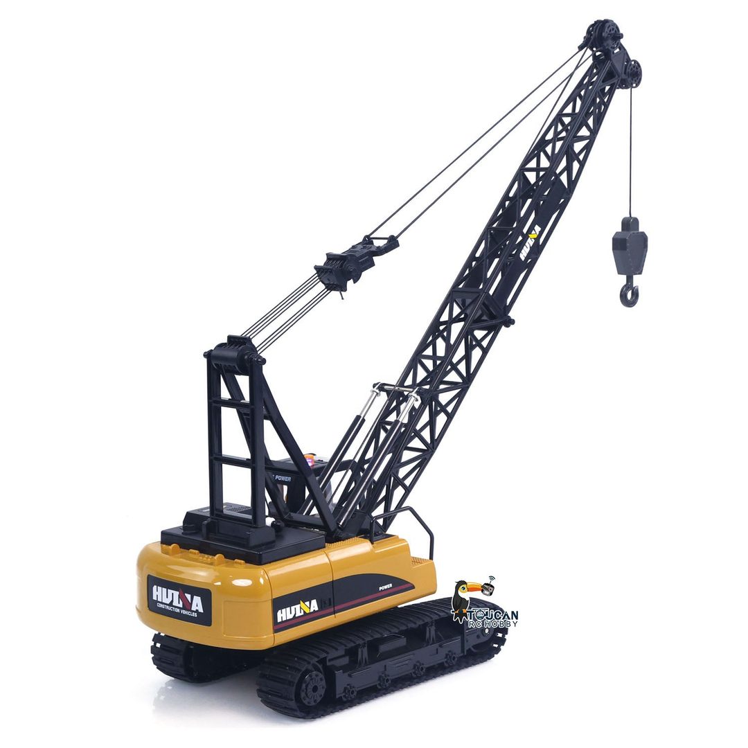 Huina 1572 1:14 RC Crawler Crane — Working Winch & Boom (RTR) — Working winch — raises and lowers the hook under power