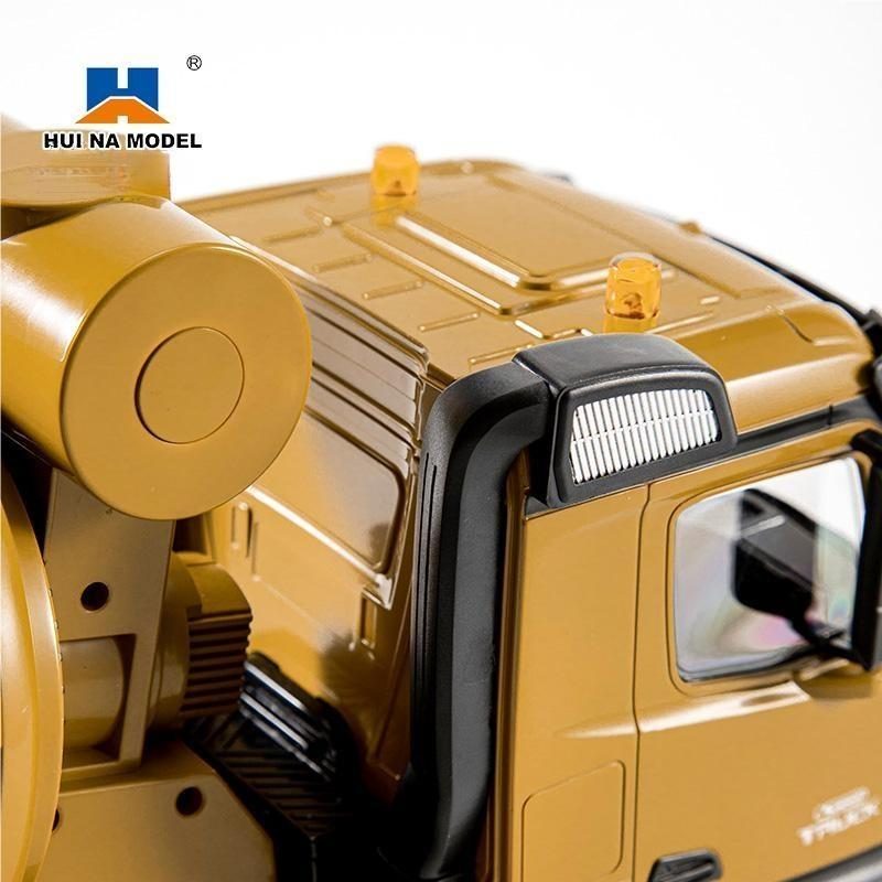 Huina 1574 1:14 RC Concrete Mixer Truck — Rotating Drum (RTR) — Full drive and steering