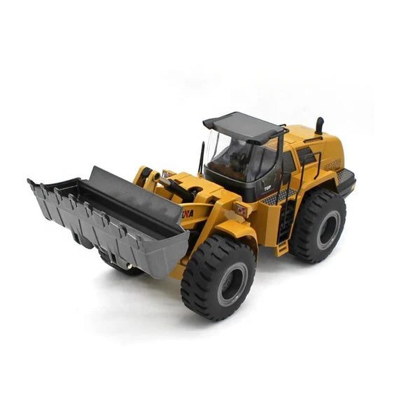 Huina 1583 1:14 RC Metal Wheel Loader — 22 Function Alloy Bucket — 22 functions