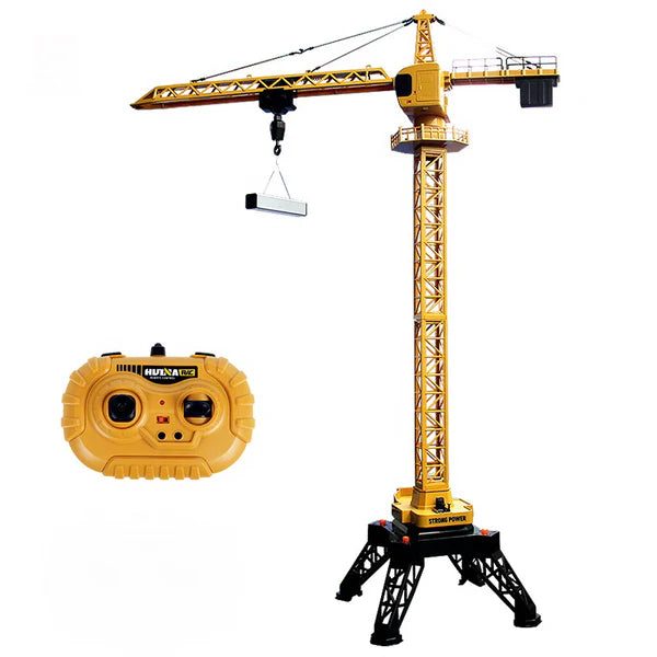 Huina 1585 1:14 RC Alloy Tower Crane — 12 Channel, 120cm Tall