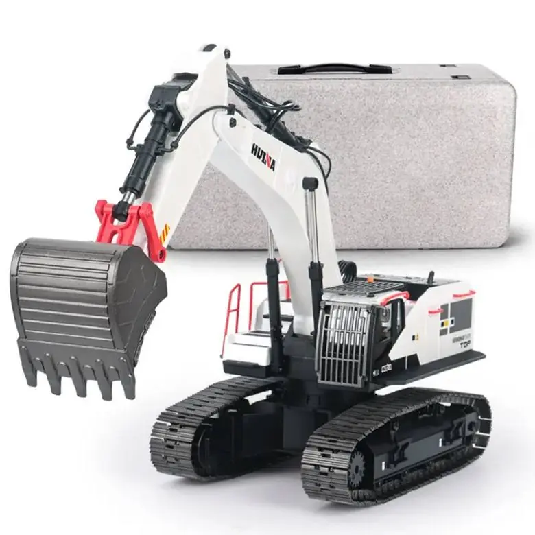 HuiNa 1594 1:14 22-CH Full-Alloy RC Excavator