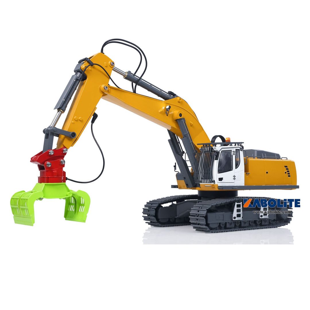 Kabolite K5901-100S 1:18 Full-Metal Hydraulic RC Excavator (RTR) — 1:18 scale full-metal excavator
