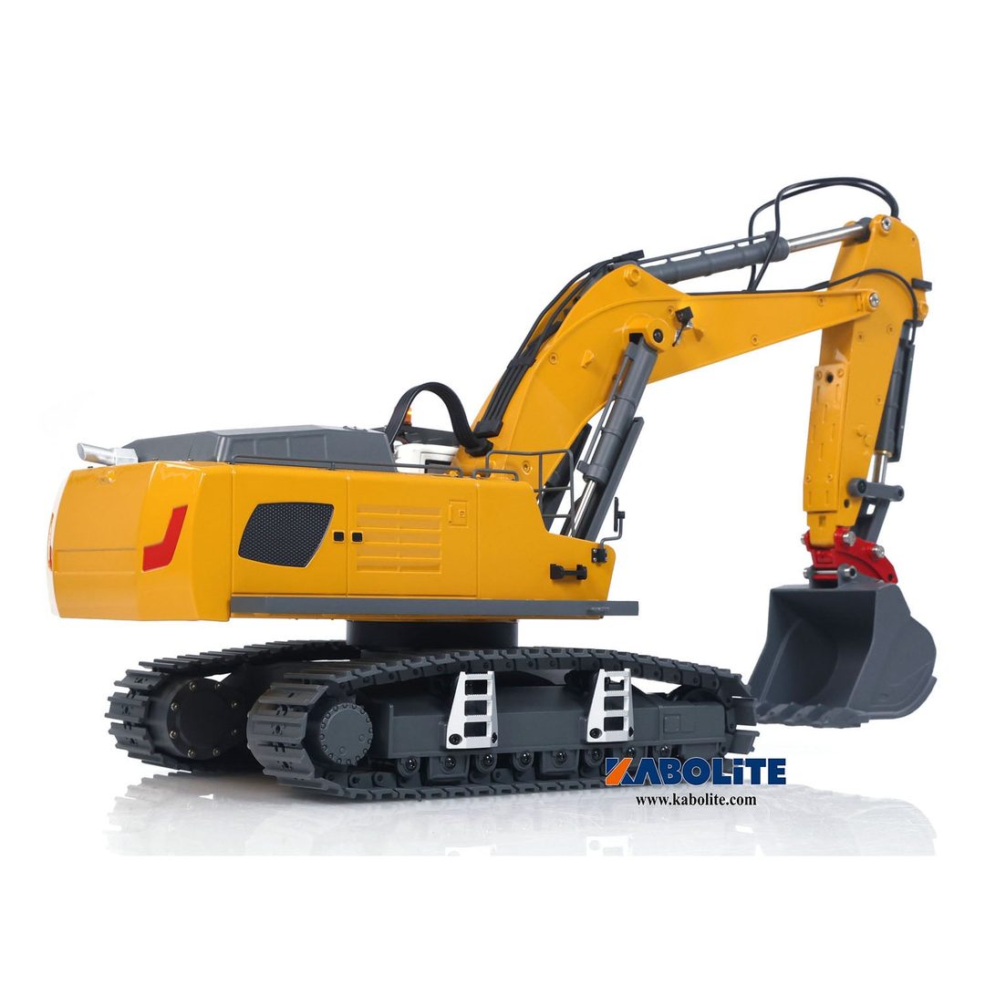 Kabolite K5901-100S 1:18 Full-Metal Hydraulic RC Excavator (RTR) — Working lights