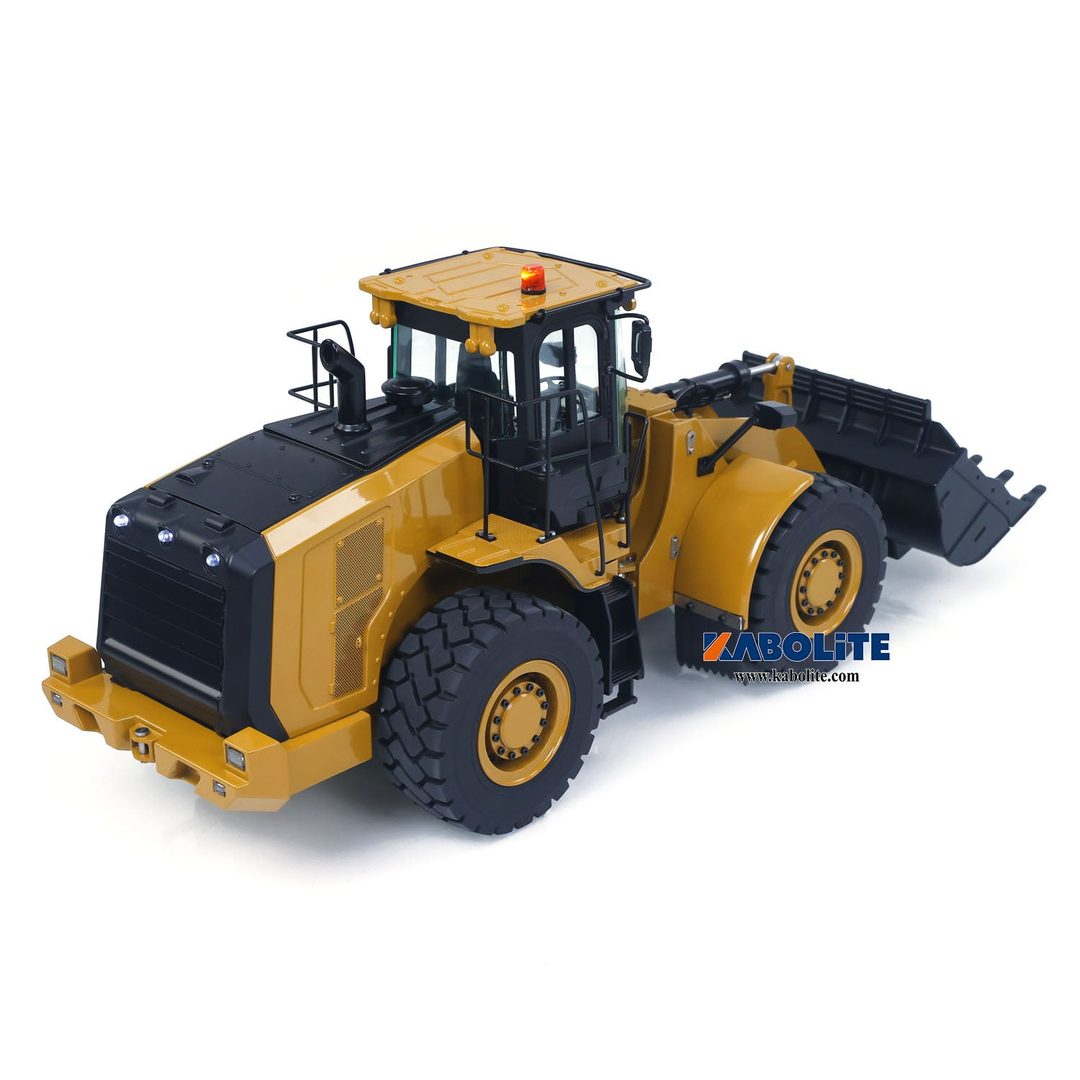 Kabolite K966-100 1:16 Hydraulic RC Wheel Loader — Full Metal (RTR) — Battery and controller included