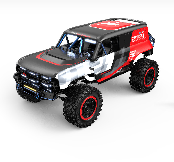 MJX H12P 1:12 Ford Bronco R RTR Brushless RC Rock Crawler — 1:12 scale