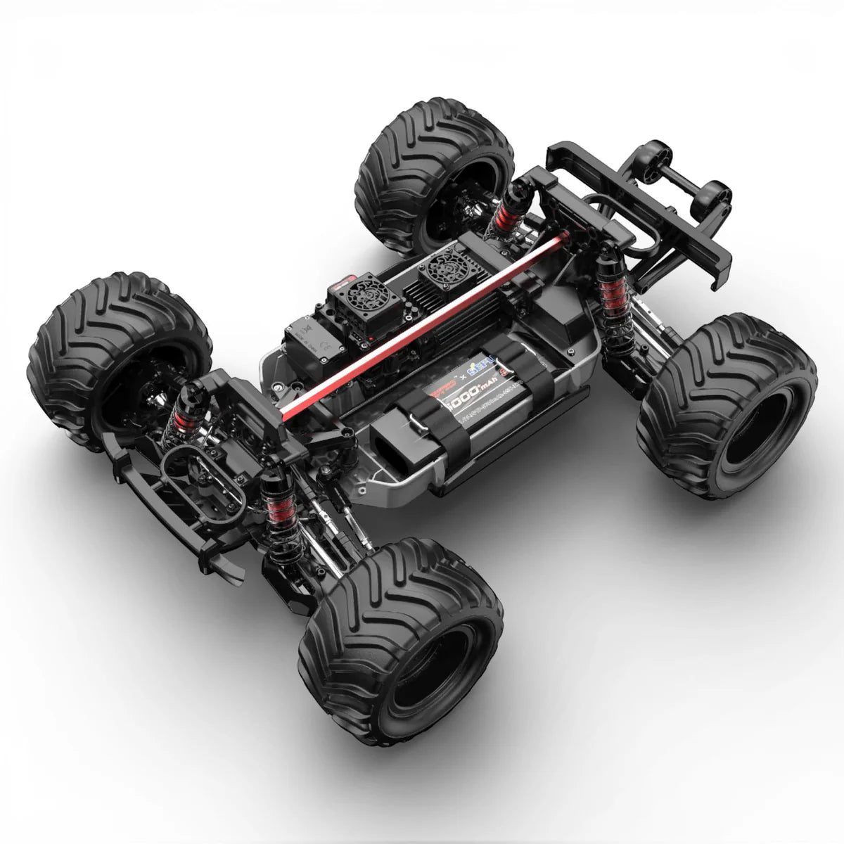 MJX Hyper Go 10210DC 1:10 Brushless 4WD RC Monster Truck — 80 km/h — 120A ESC