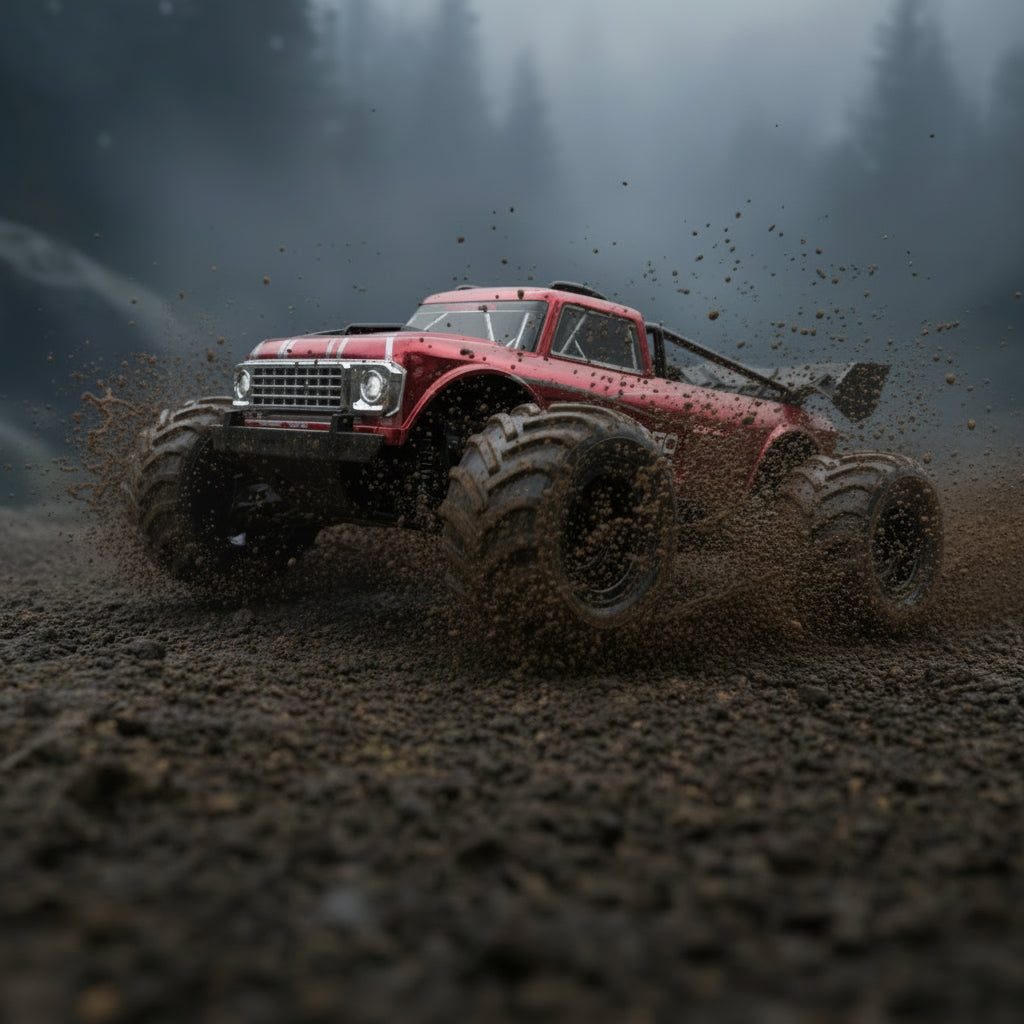 MJX Hyper Go 10210DC 1:10 Brushless 4WD RC Monster Truck — 80 km/h — 4S LiPo