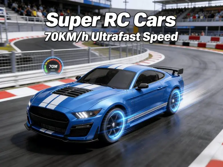 MJX Hyper Go 10306 1:10 4WD Brushless RC Car — Mustang Shelby GT500 (70 km/h) — Brushless