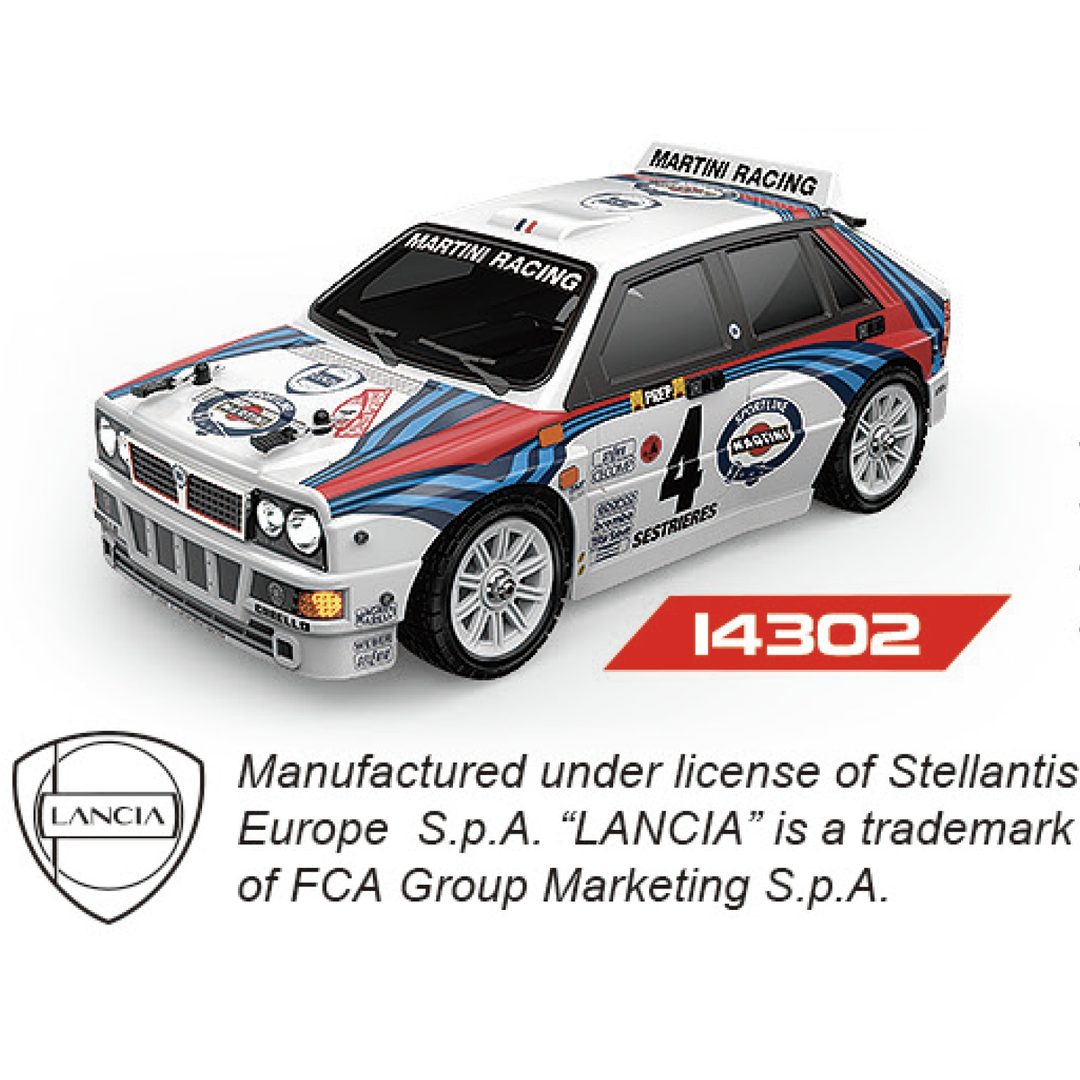 MJX Hyper Go 14302 1:14 Lancia Delta Brushless RC Rally Car — 60-Day Preorder (RTR)