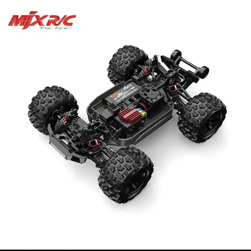 MJX Hyper Go 16212 1:16 4WD Brushless RC Monster Truck (RTR) — 4WD Brushless