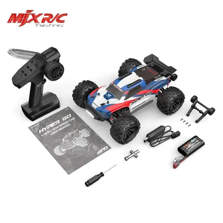 MJX Hyper Go 16212 1:16 4WD Brushless RC Monster Truck (RTR) — Brushless