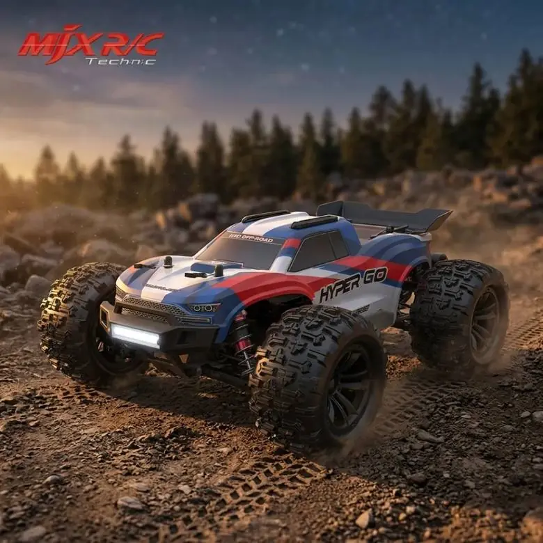 MJX Hyper Go 16212 1:16 4WD Brushless RC Monster Truck (RTR) — product photo 6