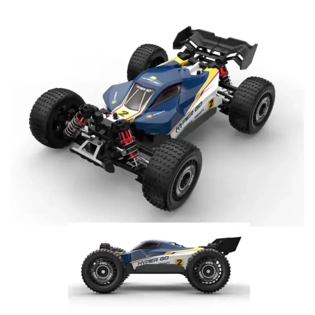 MJX Hyper Go 16213 1:16 4WD Brushless RC Buggy (RTR) — 4WD Brushless