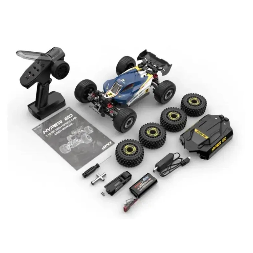 MJX Hyper Go 16213 1:16 4WD Brushless RC Buggy (RTR) — Brushless