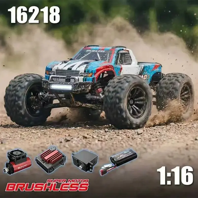 MJX Hyper Go 16218 1:16 4WD Brushless RC Truggy (RTR)