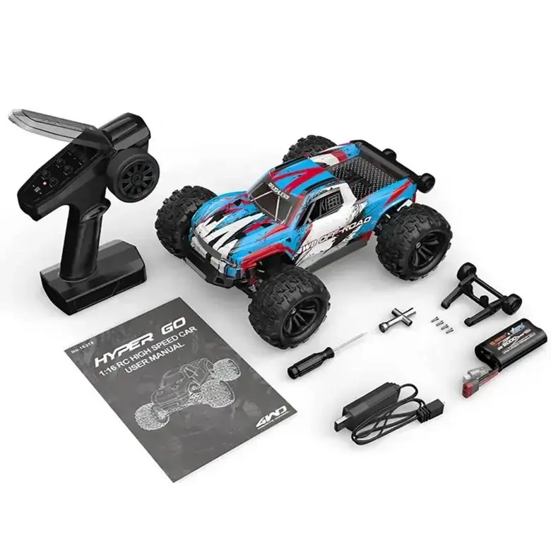 MJX Hyper Go 16218 1:16 4WD Brushless RC Truggy (RTR) — Brushless
