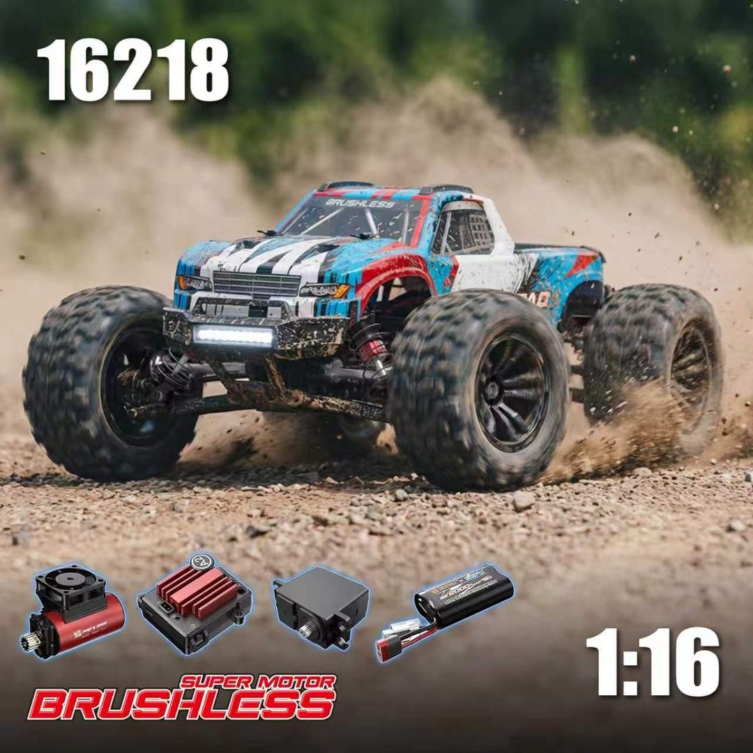 MJX Hyper Go 16218 1:16 Brushless RC Truck — 60-Day Preorder (RTR)