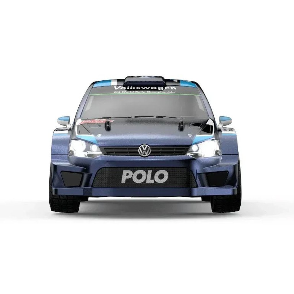 MJX Hyper Go 7304 1:7 VW Polo R WRC Brushless RC Rally Car — 4S, 60 km/h (RTR) — VW Polo R WRC body