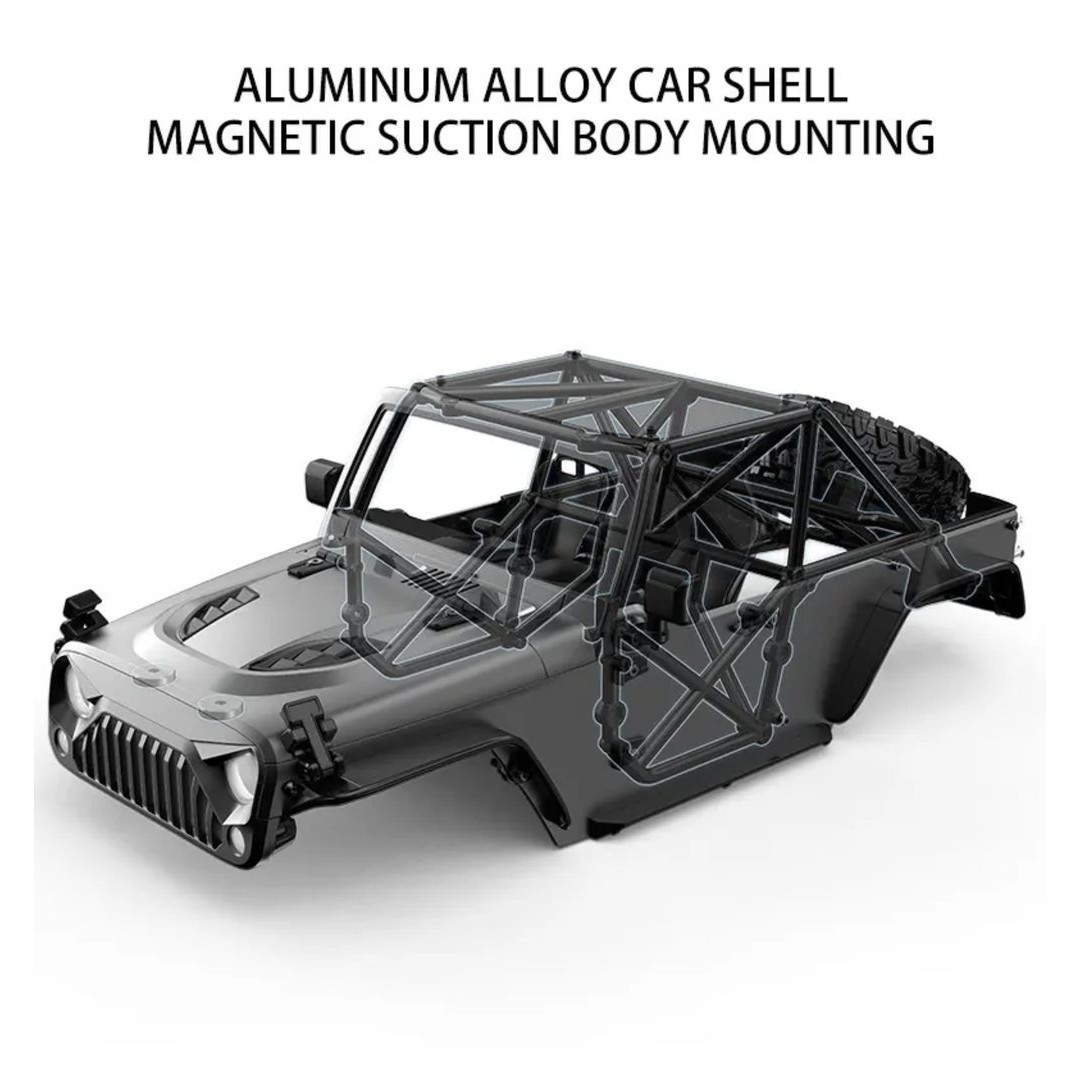 MJX Hyper Go H12Y 1:12 4WD FOC Brushless RC Crawler (RTR) — 1:12