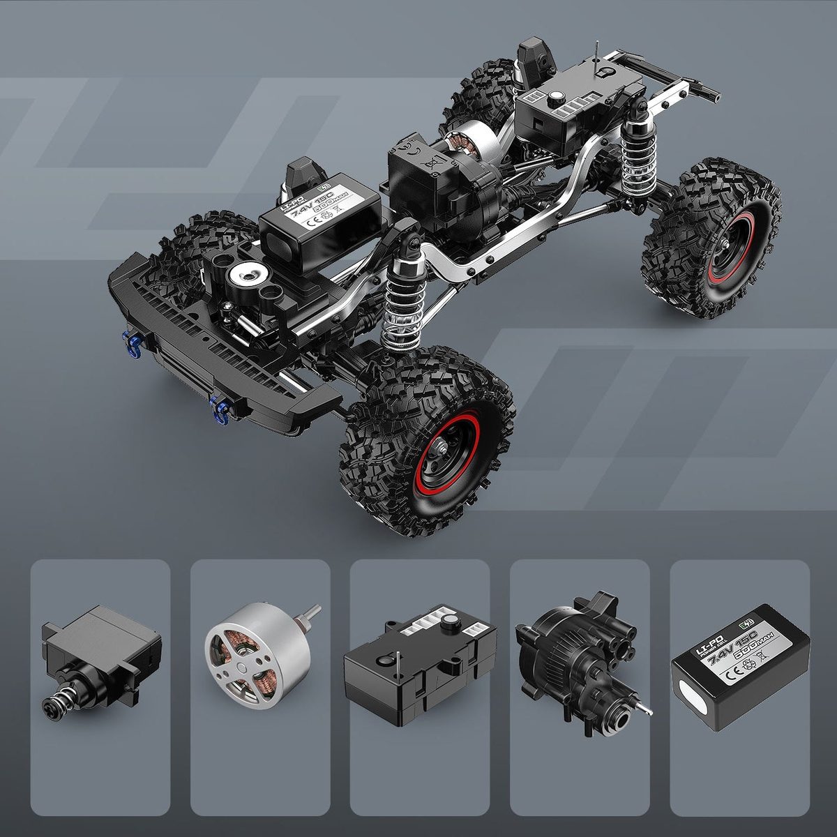 MJX Hyper Go H18P 1:18 Ford Bronco R Brushless RC Rock Crawler — Intermediate