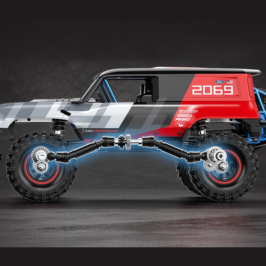 MJX Hyper Go H18P 1:18 Ford Bronco R Brushless RC Rock Crawler — 1:18 scale