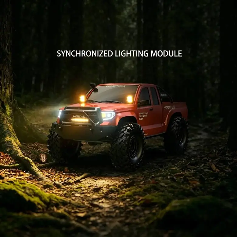 MJX Hyper Go H8E 1:8 4WD FOC Brushless 3S RC Truck (RTR) — Brushless 3S